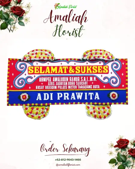 Papan Bunga Ucapan Selamat Anawai
