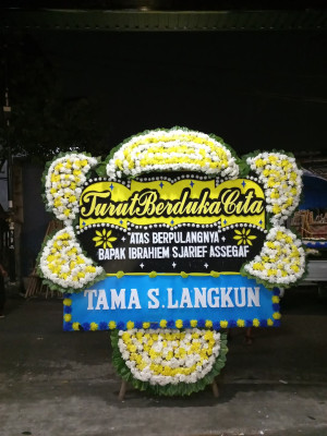 Papan Bunga Duka di Anawai